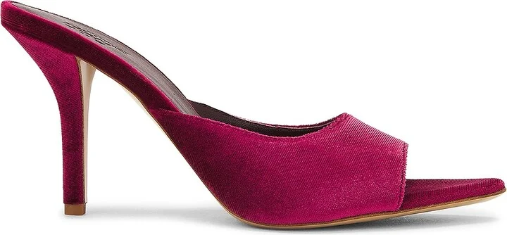 GIA BORGHINI Perni Mule in Burgundy