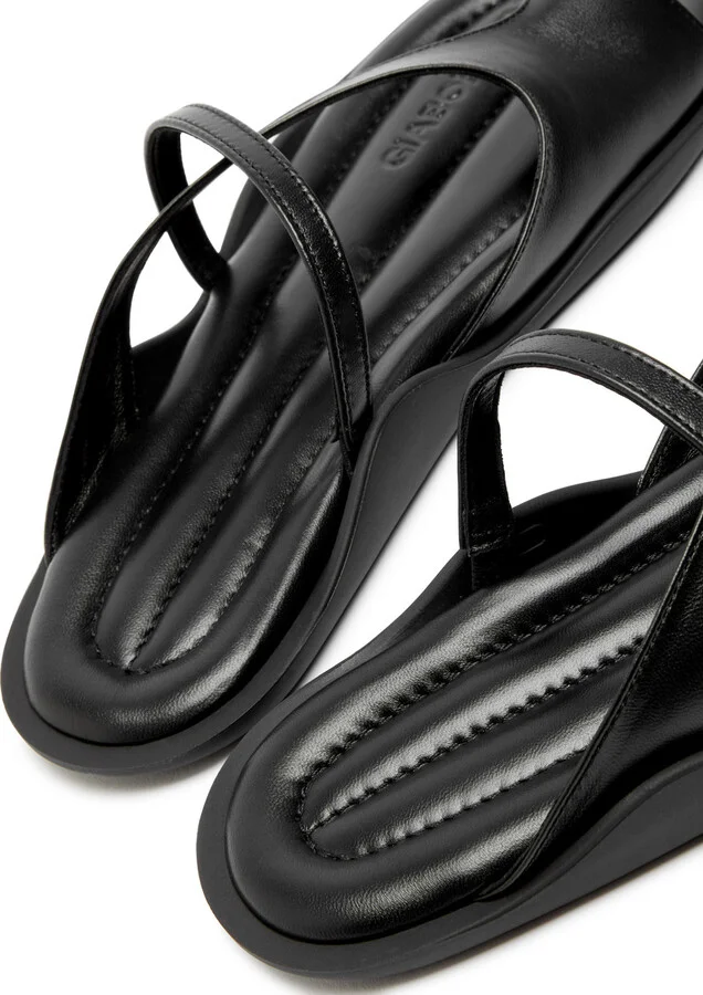 Gia Borghini Riley Leather Thong Sandals - Image 4