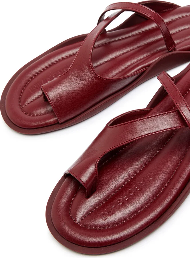 Gia Borghini Riley Leather Thong Sandals - Image 7
