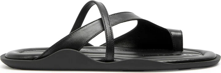 Gia Borghini Riley Leather Thong Sandals
