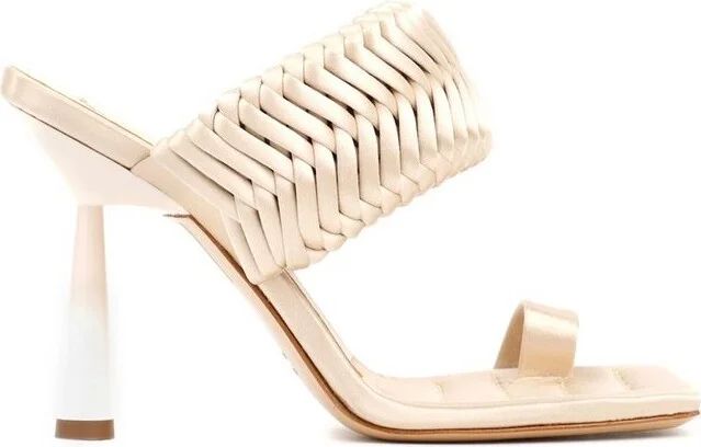 GIA BORGHINI Rosie 1 Woven Detailed Sandals