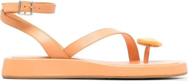 GIA BORGHINI Rosie 18 Flat Thong Sandals