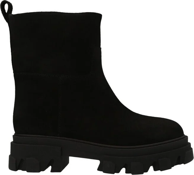 GIA BORGHINI Round Toe Ankle Boots