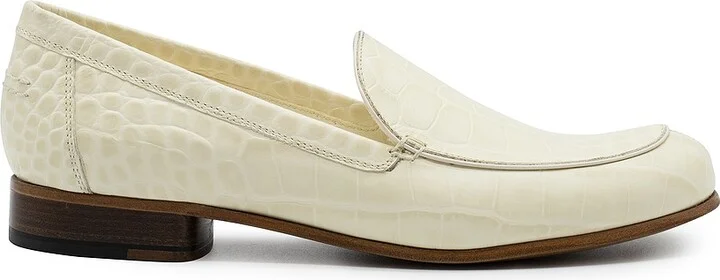 GIA BORGHINI x Helsa Money Loafer in White