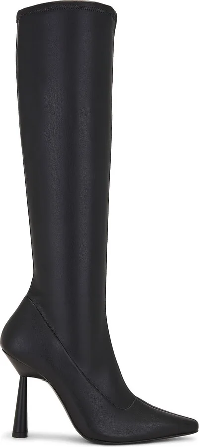 GIA BORGHINI x RHW Knee High Boot in Black