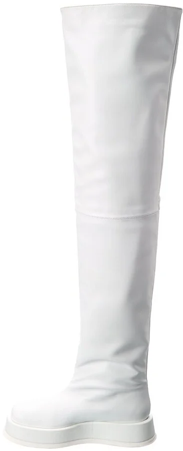Gia Borghini X Rhw Rosie 10 Leather Thigh-High Boot - Image 2
