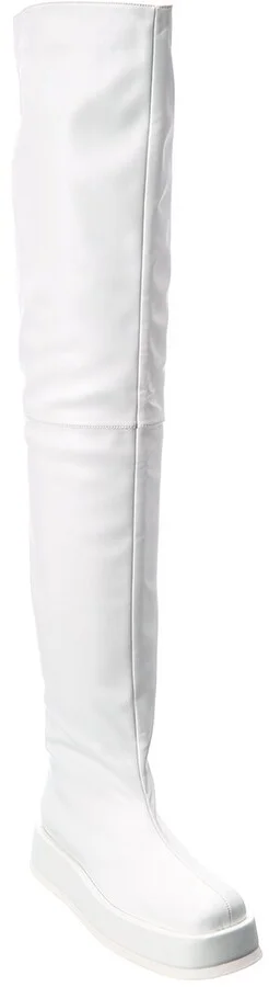 Gia Borghini X Rhw Rosie 10 Leather Thigh-High Boot