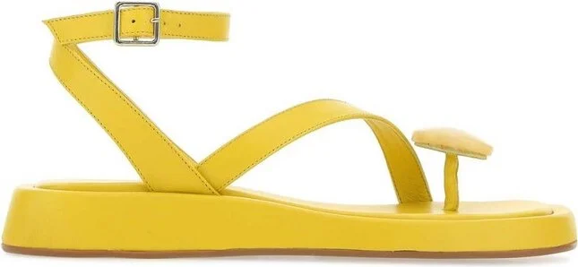 GIA BORGHINI X RHW Rosie Slip-On Sandals