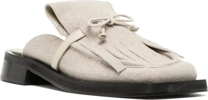 GIA/RHW Rosie 40 linen mules - Image 2