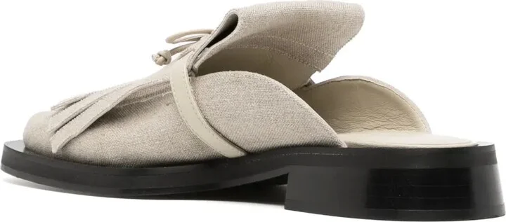 GIA/RHW Rosie 40 linen mules - Image 3