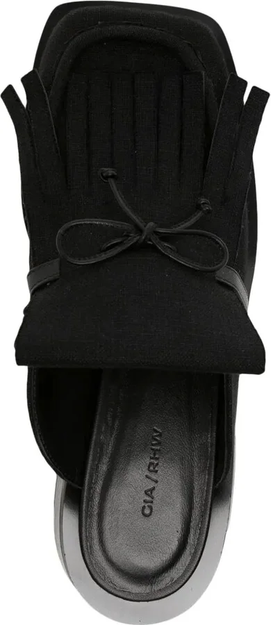 GIA/RHW Rosie 40 linen mules - Image 4