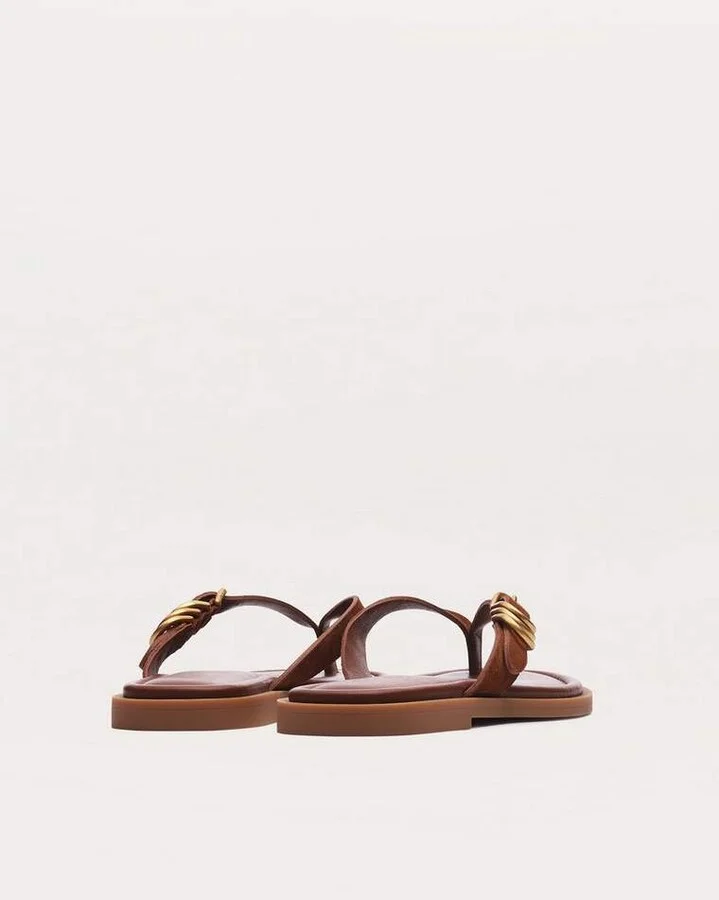 Gia Suede Flip Flops - Image 3