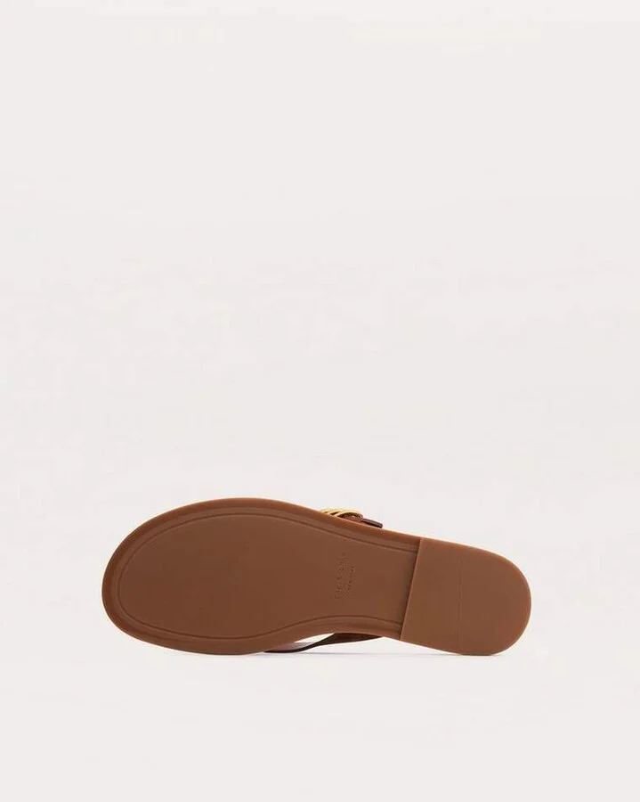 Gia Suede Flip Flops - Image 5