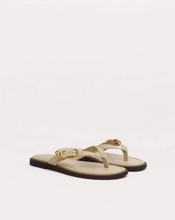 Gia Suede Flip Flops - Image 7