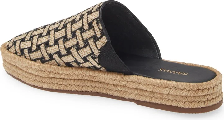 Gia Woven Espadrille Mule - Image 2