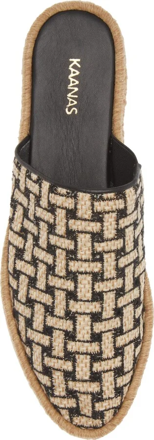 Gia Woven Espadrille Mule - Image 5