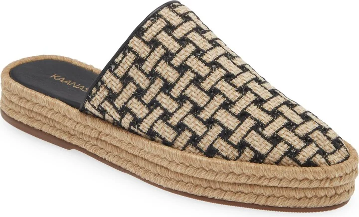 Gia Woven Espadrille Mule