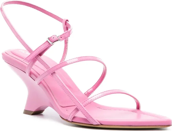 Gia26 70mm leather sandals - Image 2