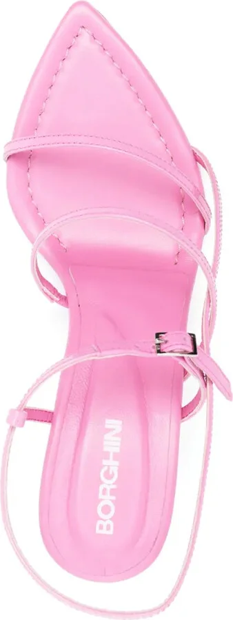 Gia26 70mm leather sandals - Image 4
