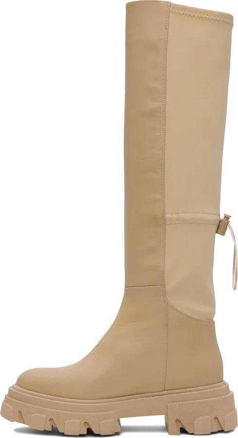 GIABORGHINI Beige Gia 12 Boots - Image 3