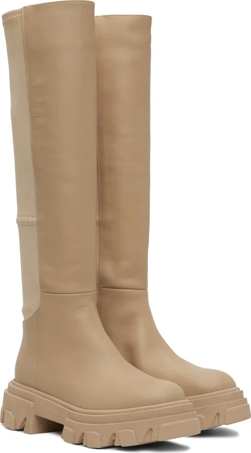 GIABORGHINI Beige Gia 12 Boots - Image 4