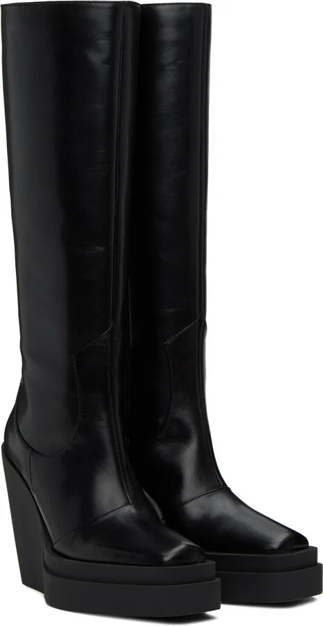 GIABORGHINI Black Gia 14 Boots - Image 4