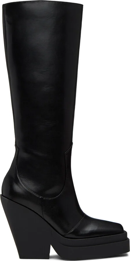 GIABORGHINI Black Gia 14 Boots