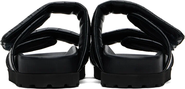 GIABORGHINI Black Perni 11 Croc Sandals - Image 2