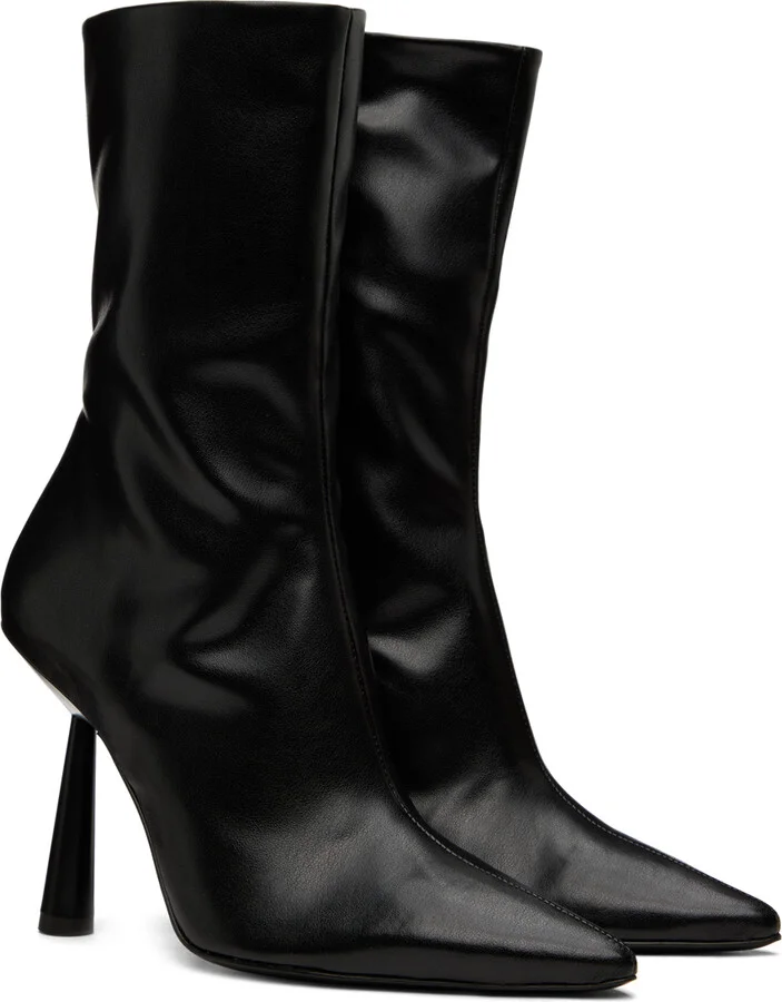 GIABORGHINI Black Rosie 7 Boots - Image 4