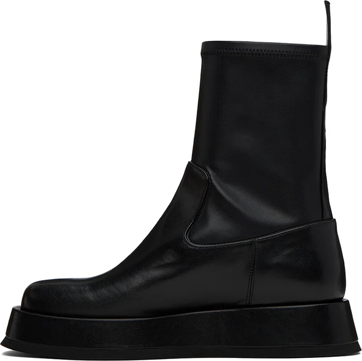 GIABORGHINI Black Rosie Huntington-Whiteley Edition Rosie 11 Boots - Image 3