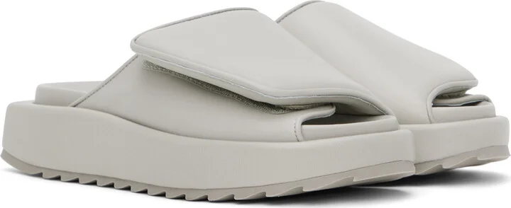 GIABORGHINI Gray Gia 1 Sandals - Image 4
