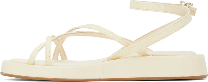 GIABORGHINI Off-White Rosie 16 Sandals - Image 3