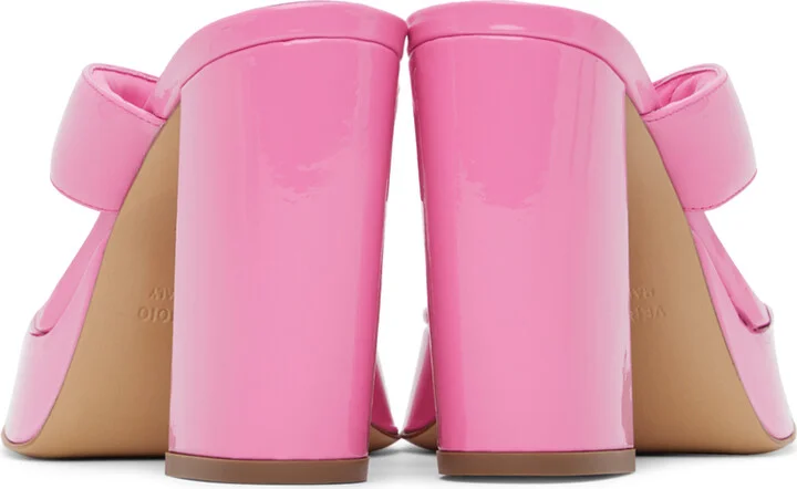 GIABORGHINI Pink Gia 17 Heeled Sandals - Image 2