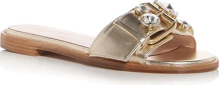 Giambattista Valli Women's Embellished Slide Sandals