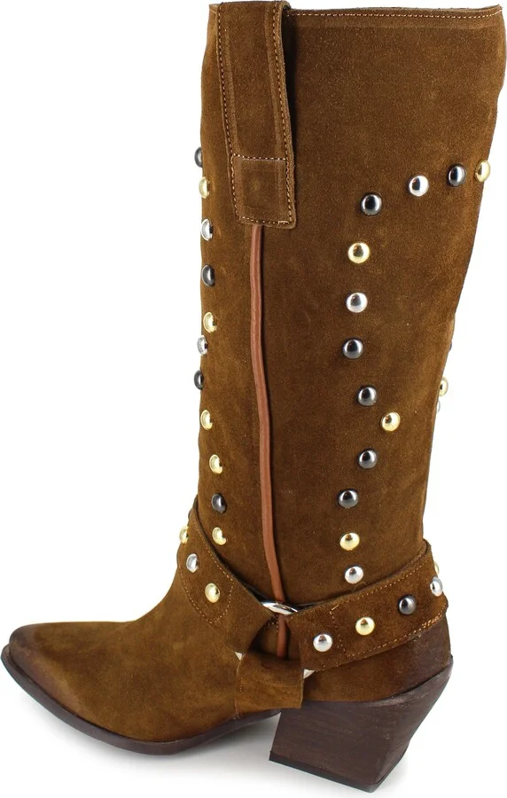 Giana Studded Western Boot - Image 8