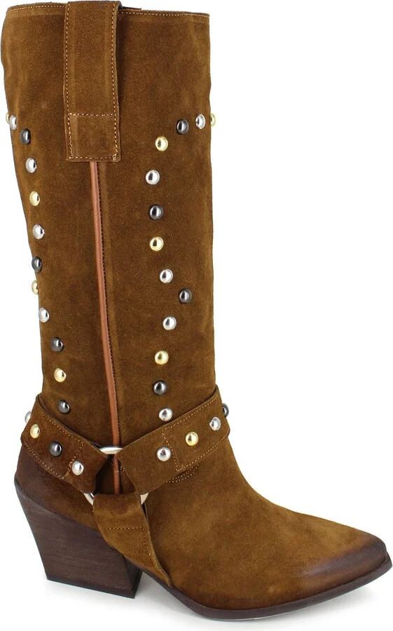 Giana Studded Western Boot - Image 9