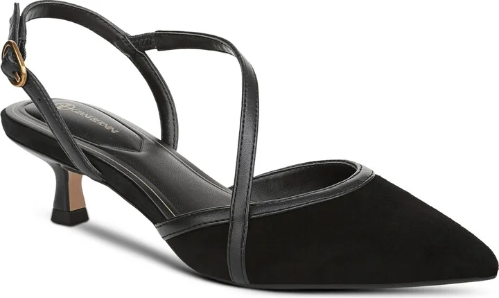 Giani Bernini Women's Briellaa Kitten Heel Asymmetrical Pumps, Created for Macy's