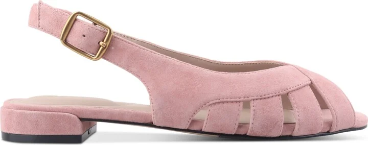 Giani Bernini Women's Essie Fisherman Peep Toe Slingback Flat Sandals, Created for Macy's - Image 2