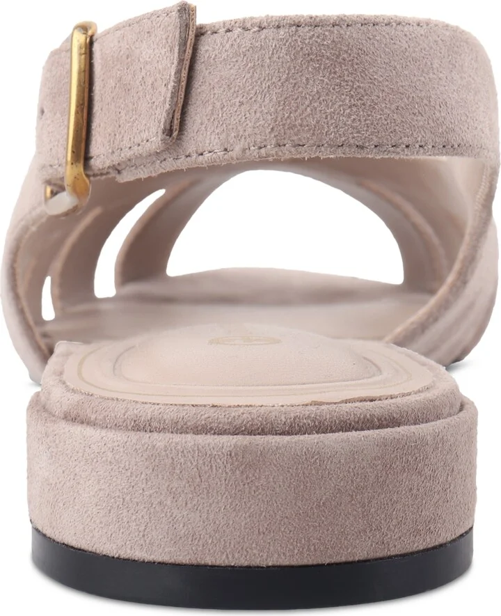 Giani Bernini Women's Essie Fisherman Peep Toe Slingback Flat Sandals, Created for Macy's - Image 6
