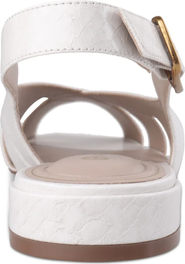 Giani Bernini Women's Essie Fisherman Peep Toe Slingback Flat Sandals, Created for Macy's - Image 9