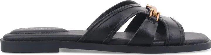 Giani Bernini Women's Freyaa Slide Flat Sandals, Created for Macy's - Image 5