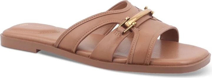 Giani Bernini Women's Freyaa Slide Flat Sandals, Created for Macy's