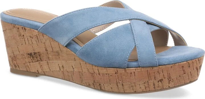 Blue Azur Suede