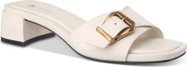 Giani Bernini Women's Kamilla Buckle Block Heel Dress Sandals, Created for Macy's