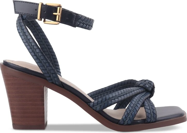 Giani Bernini Women's Renaee Block Heel Woven Strappy Dress Sandals, Created for Macy's - Image 6