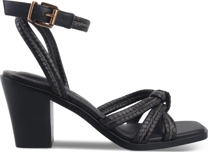 Giani Bernini Women's Renaee Block Heel Woven Strappy Dress Sandals, Created for Macy's - Image 9