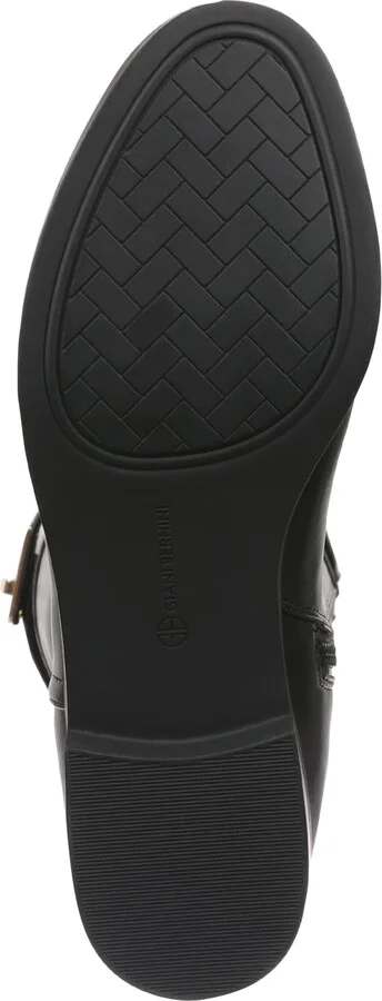 Giani Bernini Women's Taharahh Memory Foam Knee High Riding Boots, Created for Macy's - Black / Brown Smooth - Image 9