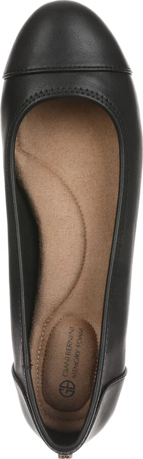 Giani Bernini Women's Taylee Memory Foam Cap Toe Ballet Flats, Created for Macy's - Image 8