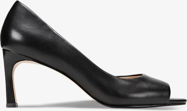 Giani Bernini Women's Valorr Peep Toe d'Orsay Leather Pumps, Created for Macy's - Image 2
