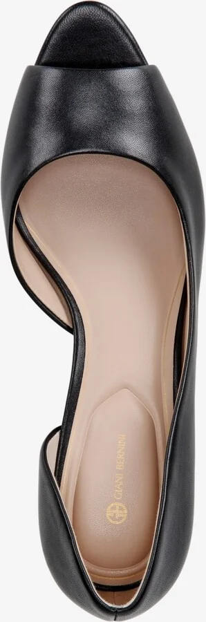 Giani Bernini Women's Valorr Peep Toe d'Orsay Leather Pumps, Created for Macy's - Image 4